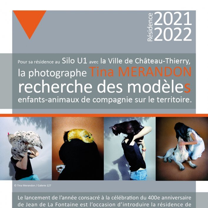 Flyer appel à modèle - Tina Merandon <small>© Mairie de Château-Thierry</small>
